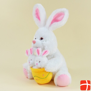 Kögler Labertier Laber bunny, XXL, with wiggling babies, 