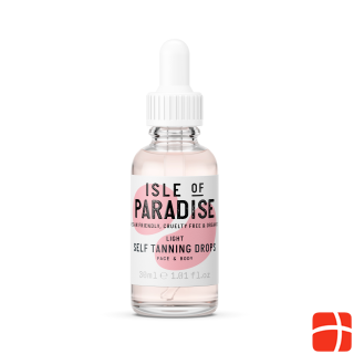 Isle of Paradise Light Self-Tanning Drops Women Body 30 ml