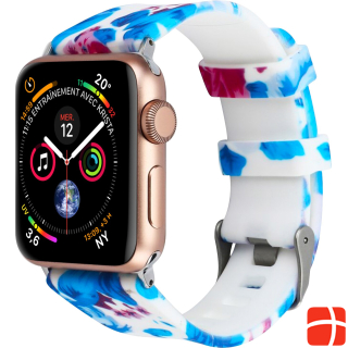 Avizar Apple Watch 42/44mm strap with flowers