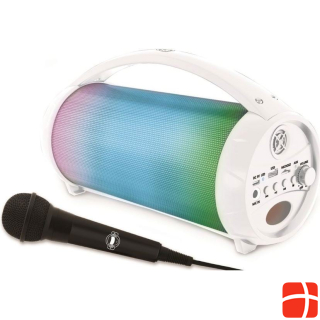 Lexibook BTP585Z iParty Portable Bluetooth Light Speaker with Microphone, Stereo, Light Effect