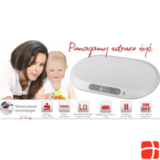Hi-Tec Weighing scale Digital for children HI-TECH MEDICAL ORO BABY SCALE (baltos spalvos)