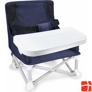 Mosbaby Booster seat, Foldable, Blue
