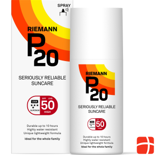 P20 Riemann, size sun spray, SPF 50, 200 ml