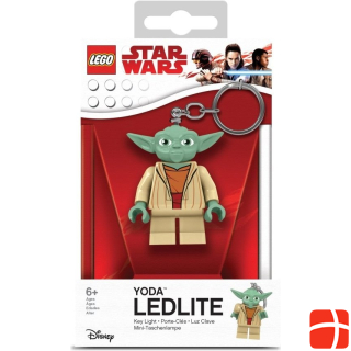Euromic LEGO - Keychain w/LED Star Wars - Yoda (4005036-LGL-KE11H)