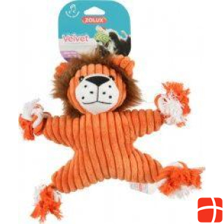 Zolux plush toy Velvet Lion Virginia orange 32x9x23 cm