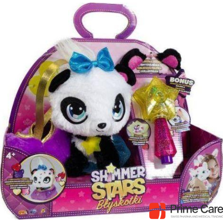 EPEE PROMO EP Sparkles Shimmer Stars plush with Panda bag 03586 mix