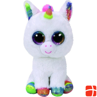 Ty Beanie Boos mascot - white unicorn, Pixy 24 cm
