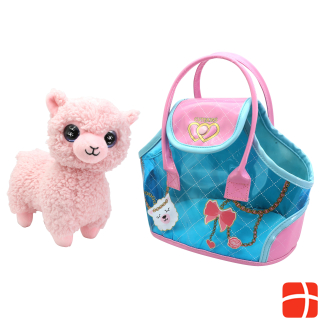 Cutekins plush toy Llama with carrying bag, 35048