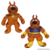 Scooby Doo CHARACTER SCOOBY DOO Plush hero, 15 cm