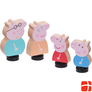 Boti Peppa Pig play figures Family Wood, 4pcs.