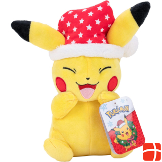 Boti Pokemon plush stuffed animal Christmas hat Pikachu, 24cm