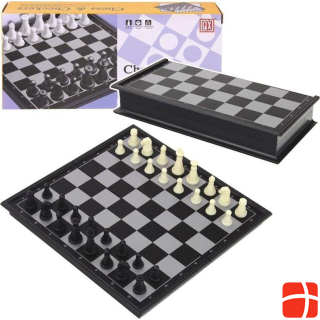 NoboKids Travel Magnetic Checkers Chess 2 in One