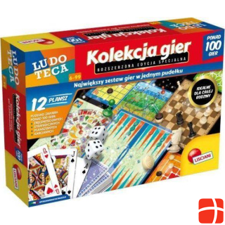 Lisciani Ludoteca board game set of 100 games