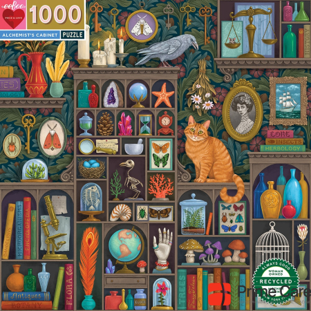 Eeboo Puzzle 1000 pcs - Alchemist's Cabinet - (EPZTALC)