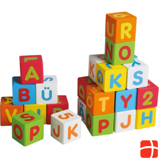 Gerardo's Toys 26 pcs alphabet blocks (3.5 x 3.5 cm)