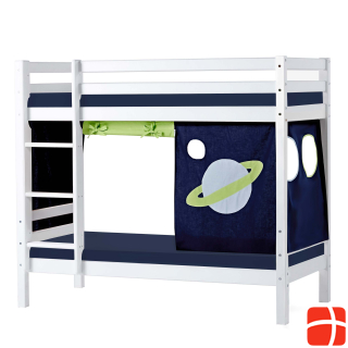Hoppekids BUNDLE Hoppekids BASIC bunk bed (not divisible) 70x160cm with space curtain and cold foam matra