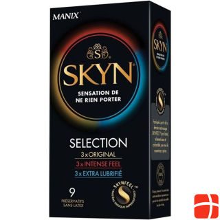Manix SKYN Selection condoms 9 pack