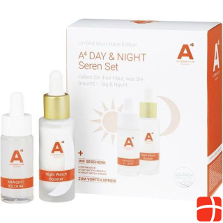 A4 Health and Beauty Day & Night Serums Set