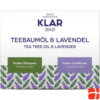 Klar Gift Set Tea Tree Oil & Lavender