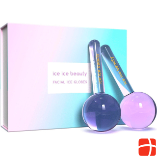 Ice Ice Beauty FACIAL ICE GLOBES Lavender Sorbetto
