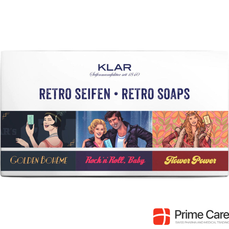Klar Retro soap set