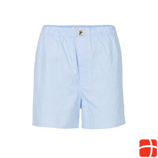 Recolution Boxershorts #CHECKED light blue/white S