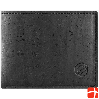 Corkor Cork Wallet with Coin Pocket Black