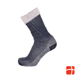 KnowledgeCotton Apparel ACACIA High Terry Wool Sock 1001 Total Eclipse 3538