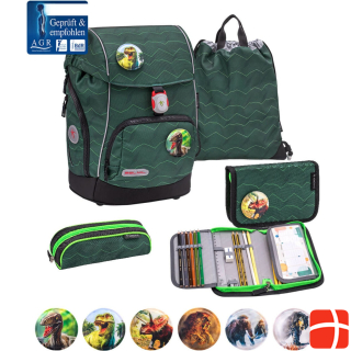 Belmil SMARTY Plus School Backpack Set Twist of Lime