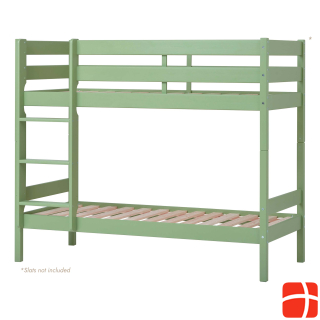 Hoppekids ECO Comfort Bunk Bed 70x160 cm, Green (Pale Green)