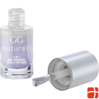 Gertraud Gruber GG natural 3 in 1 Nail Hardener, Base & Top Coat