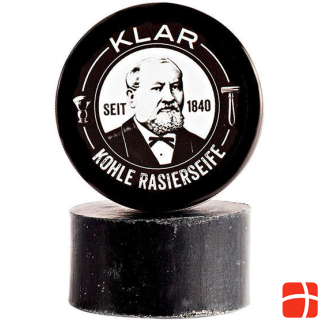 Klar Shaving soap activated carbon