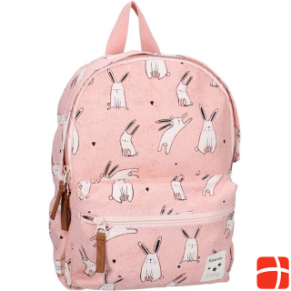 Kidzroom Kids Backpack, rose Bunny