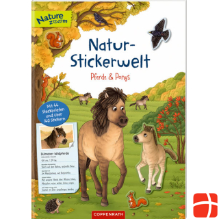  Nature Sticker World - Horses and Ponies