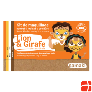 Namaki Organic Make-up Set 3 Colours Lion & Giraffe