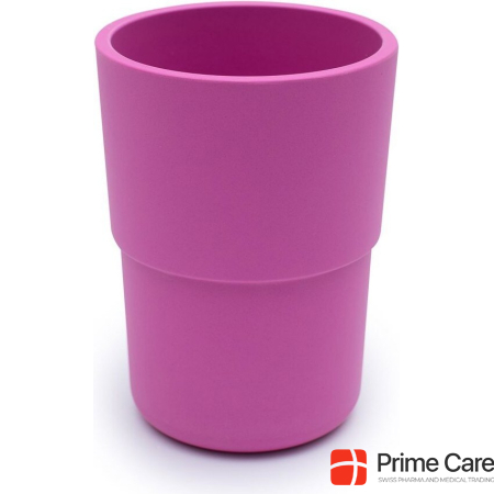 Bobo&boo bobo & boo plant-based cups drinking cup, pink