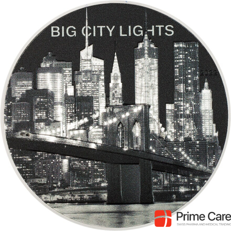 CIT Coin Invest Silver Big City Lights - New York 1 oz PP - High Relief 2022