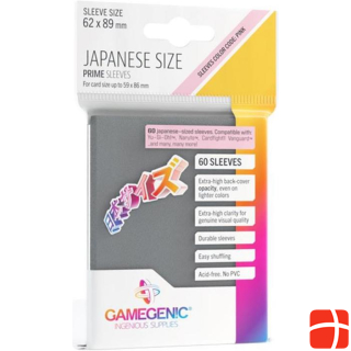 Gamegenic GGS10126ML - PRIME envelopes in Japanese size, dark gray (60 envelopes)