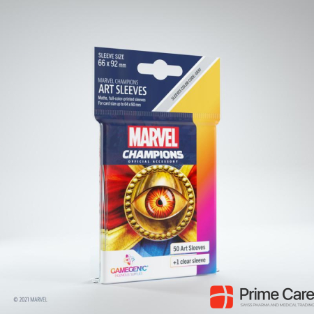 Gamegenic GGS15011ML - Художественные кейсы Marvel Champions - Доктор Стрэндж (50 рукавов)