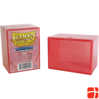 Arcane Tinman ART20012 - Gaming Box - Strong Box 100+: Pink, protective box for card decks.
