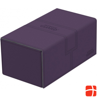 Ultimate Guard UGD010402 - Twin Flip'n'Tray 200+ XenoSkin Deck Case, violet