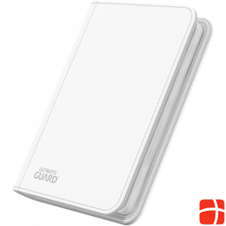 Ultimate Guard UGD010352 - Zipfolio 160 – 8-Pocket Xenoskin Portfolio, white