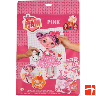 Canenco I Am Magnetic Dress Up Doll Pink