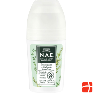 N.A.E. NAE Naturale Antica Erboristeria Freschezza Deodorant Roll-on,  COSMOS Organic Certified & Vegan For