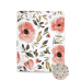 BabyNest 2-piece set fitted sheet and pillowcase Begonia Flower