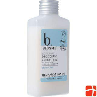 Biosme Deodorant пробиотик Bleu océan refill liq