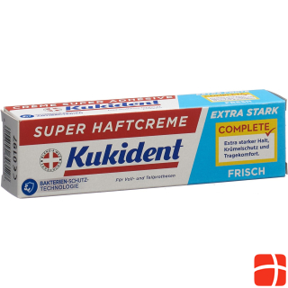 Kukident Adhesive Cream Extra Strong Fresh Cream