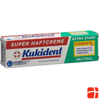 Kukident Adhesive Cream Extra Strong Neutral Cream