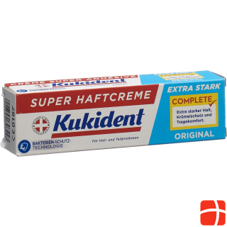 Kukident Adhesive Cream Extra Strong Original Cream
