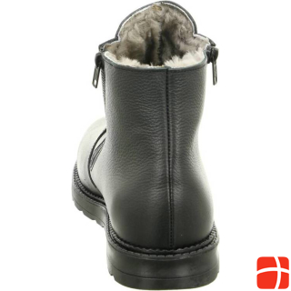 Helix Lambskin boots with double zipper